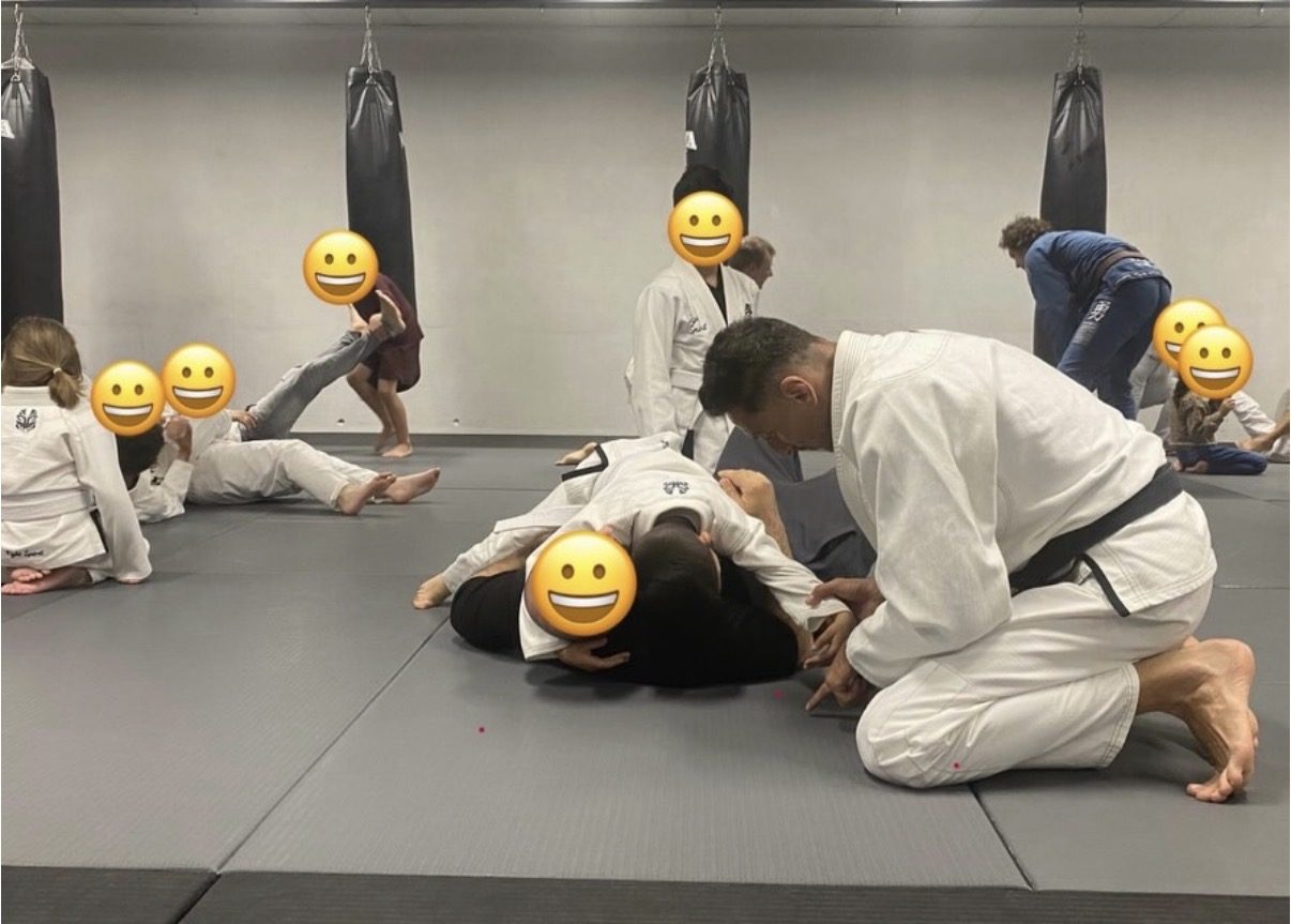 BJJ kids les in actie bij Fight Spirit Arnhem